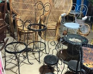Antique parlor chairs 