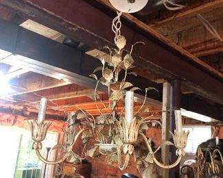 Italian metal chandelier 