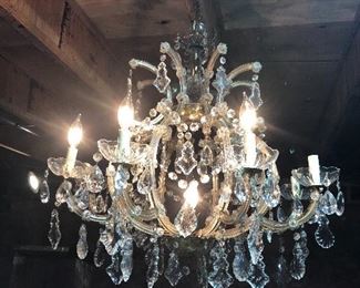 Italian murano chandelier 