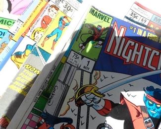 Collectible Marvel Nightcrawler comic