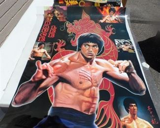 Bruce Lee collectible poster