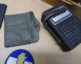 Vintage pocket radio