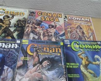 Conan comic books