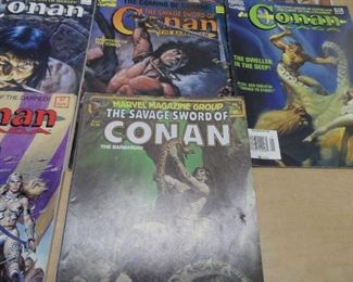 Conan comic books