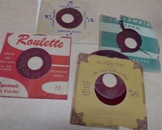 Red RCA Victor vinyls