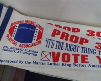 Rare Martin Luther King Pennants