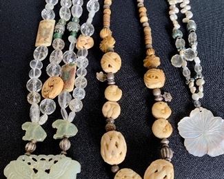 Artist made necklaces