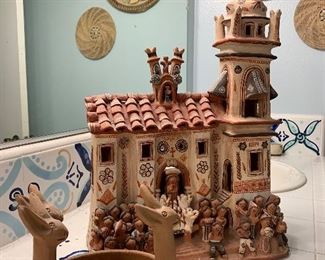 Mexican folk pottery