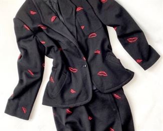 Vintage Hanae Mori skirt suit.  