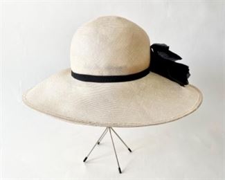 Vintage wide brim hat