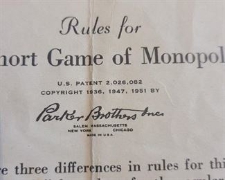 Vintage Monopoly board game set 2/2