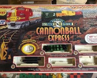 Bachmann Cannonball Express Model Toy Train Set