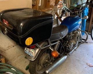1976 Honda Motorcycle&nbsp; Miles 09773.1

