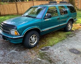 1995 Chev Blazer Miles 156,264