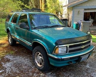 1995 Chev Blazer Miles 156,264