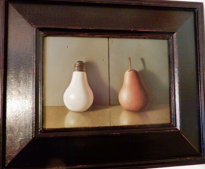Noted Artist Jacob Pfeiffer's oil painting"Bulbous" $875.00