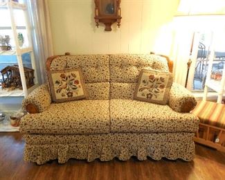 Early American Loveseat