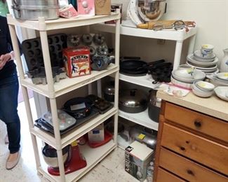 Kitchen appliances and vintage kitchen