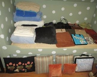 Pillows and purses