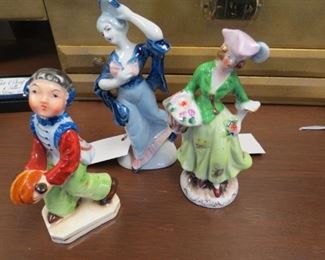 Occupied Japan Figurines.