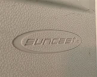 #41	Suncast Storage Bin w/4 shelves & 2 doors 30Wx19Dxx71T	 $75.00 
