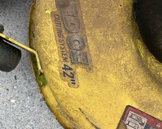 #57	John Deere L111 Automatic Riding Mower in Working condition   42" Cut 	 $550.00 
