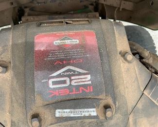 #57	John Deere L111 Automatic Riding Mower in Working condition   42" Cut 	 $550.00 
