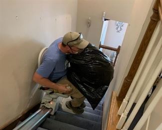 #63	Acorn Chair Lift (you disassemble and remove) Working 11ft rails	 $300.00 
 IT WORKS