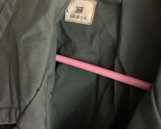 #92	Officers Trench coat no lining 36R	 $20.00 
