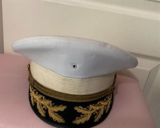 #95	Army White Officers Hat	 $25.00 
