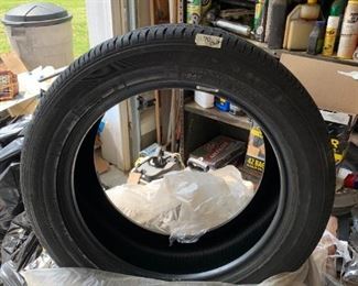 #117	 Tires - Turanza EL400  P245/50R1899HM&S   (3)   $70 each	 $210.00 

