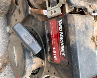 #126	3.5HP Edger Yard Machine 	 $70.00 
