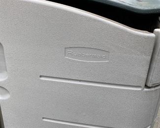 #127	Rubbermaid Plastic Lawn Mower Shed w/slide-back Top 55Wx75Dx48T	 $125.00 
