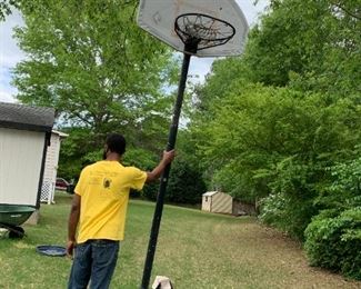 #132	Lifetime Adjustable Basketball Goal Portable	 $30.00 
