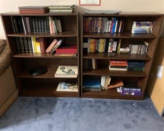 #103	(4) Laminate 4 shelf Bookcases 36Wx12Dx48T   $20 each - You  move	 $80.00 
