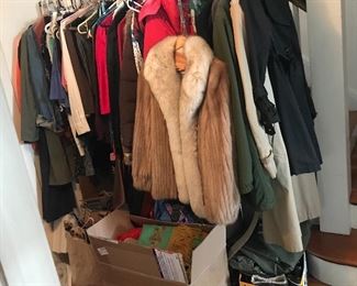 Clothes Mink and Fox jacket