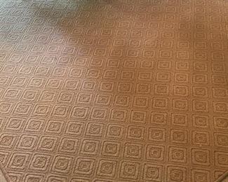 DINING ROOM RUG IS 14 X 13'