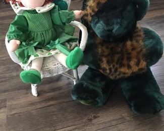 Irish Doll and Bear