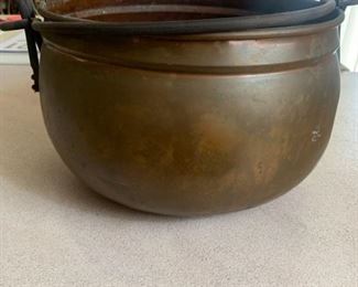 Large Brass Pot
