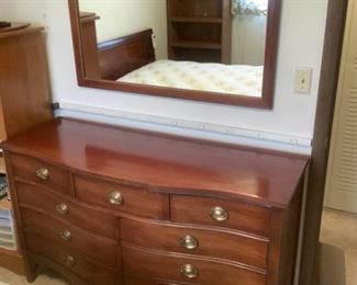 DIXIE Large Dresser and Mirror