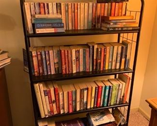 Books and shelf 