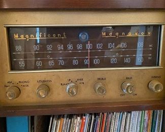 Antique Magnavox record player