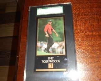 1997 GradedSGC-96 9 Tiger Woods Rookie Card