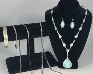 Blue Skies Jewelry Necklaces, Bracelet
