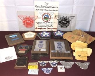 The Club Pikes Peak, Colorado, Rally Racing, Plaques