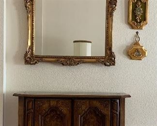 Entry Mirror, Vintage Entry Buffet