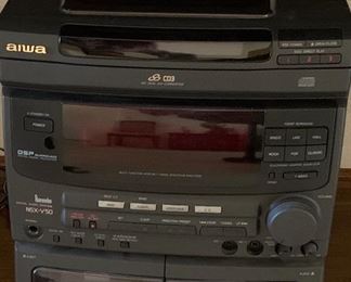 Aiwa Stereo w Speakers