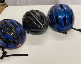 3 Bike Helmets

