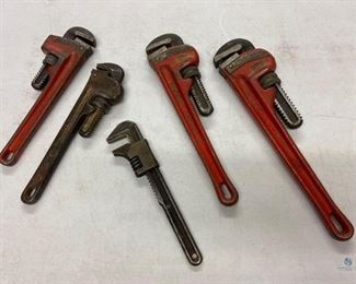 5 Pipe Wrenches
