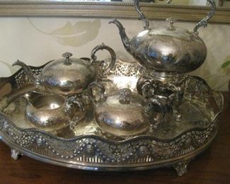 Silver tea/coffee set